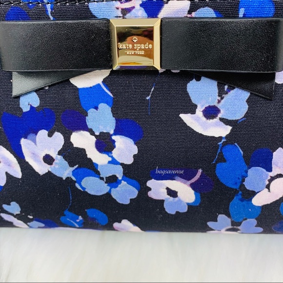 Kate spade angelica montford crossbody blue - Picture 3 of 7